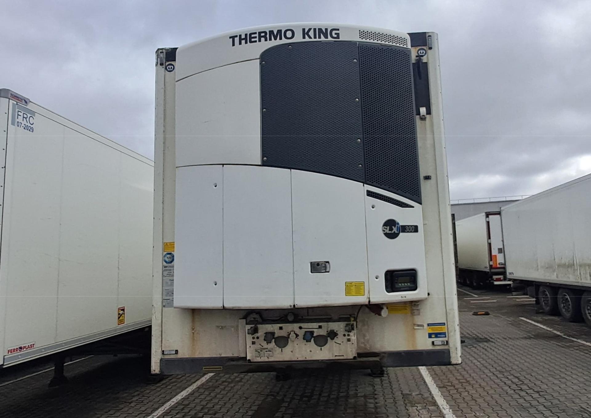 0c9dacf48be76441dd51694e420c053b 2018 Krone SDR Double Deck Cool Liner FP60 ThermoKing SLXi 300 Lifting Axle