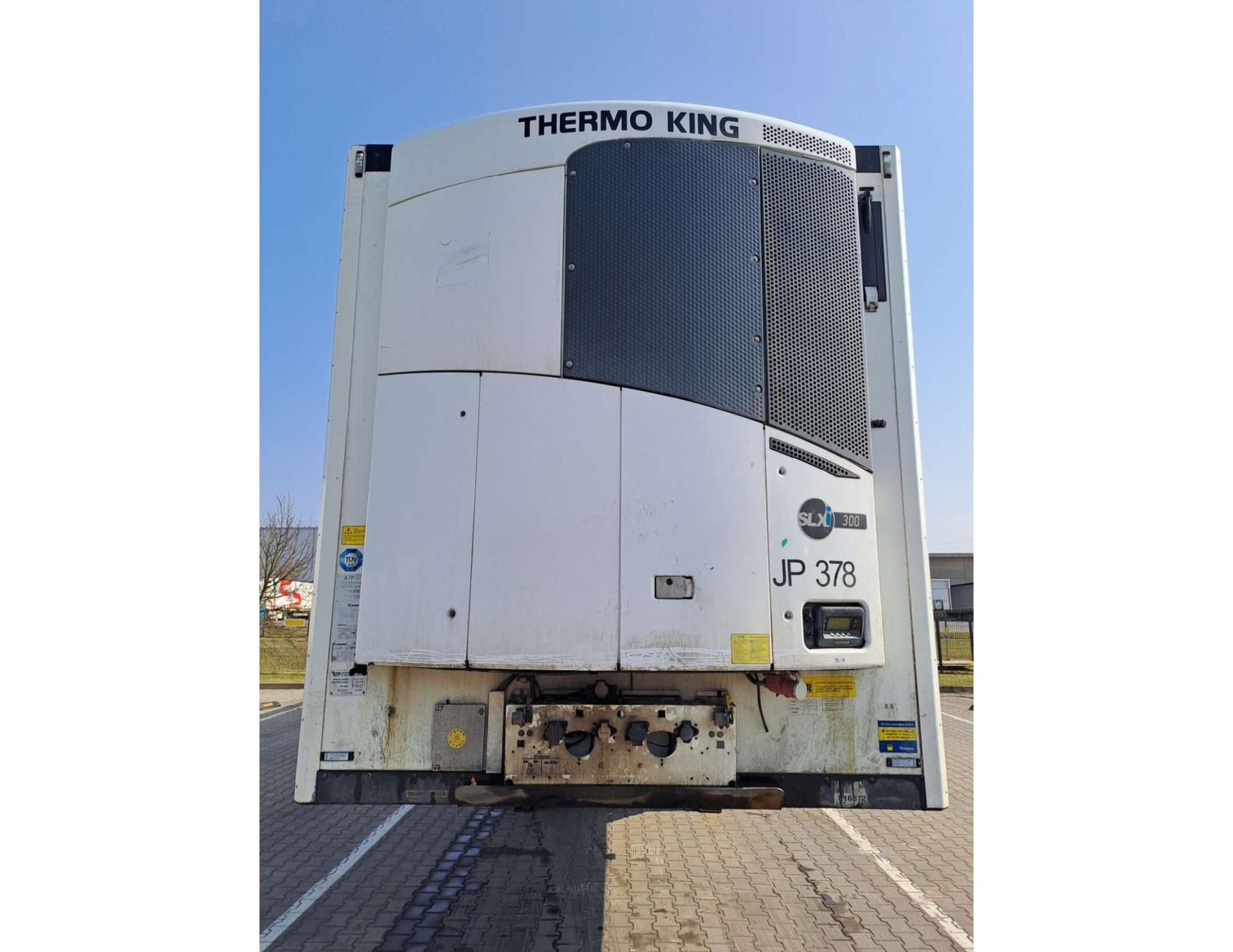 489f4641ca86c64b9a87ad4f184e0d39 2018 Krone SDR Double Deck Cool Liner FP60 ThermoKing SLXi 300 Lifting Axle