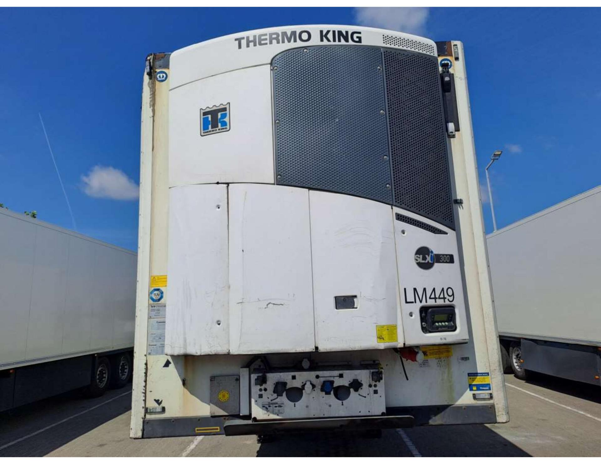 15b46626561546c42beabc7b3461c9cc 2018 Krone SDR Double Deck Cool Liner FP60 ThermoKing SLXi 300 Lifting Axle