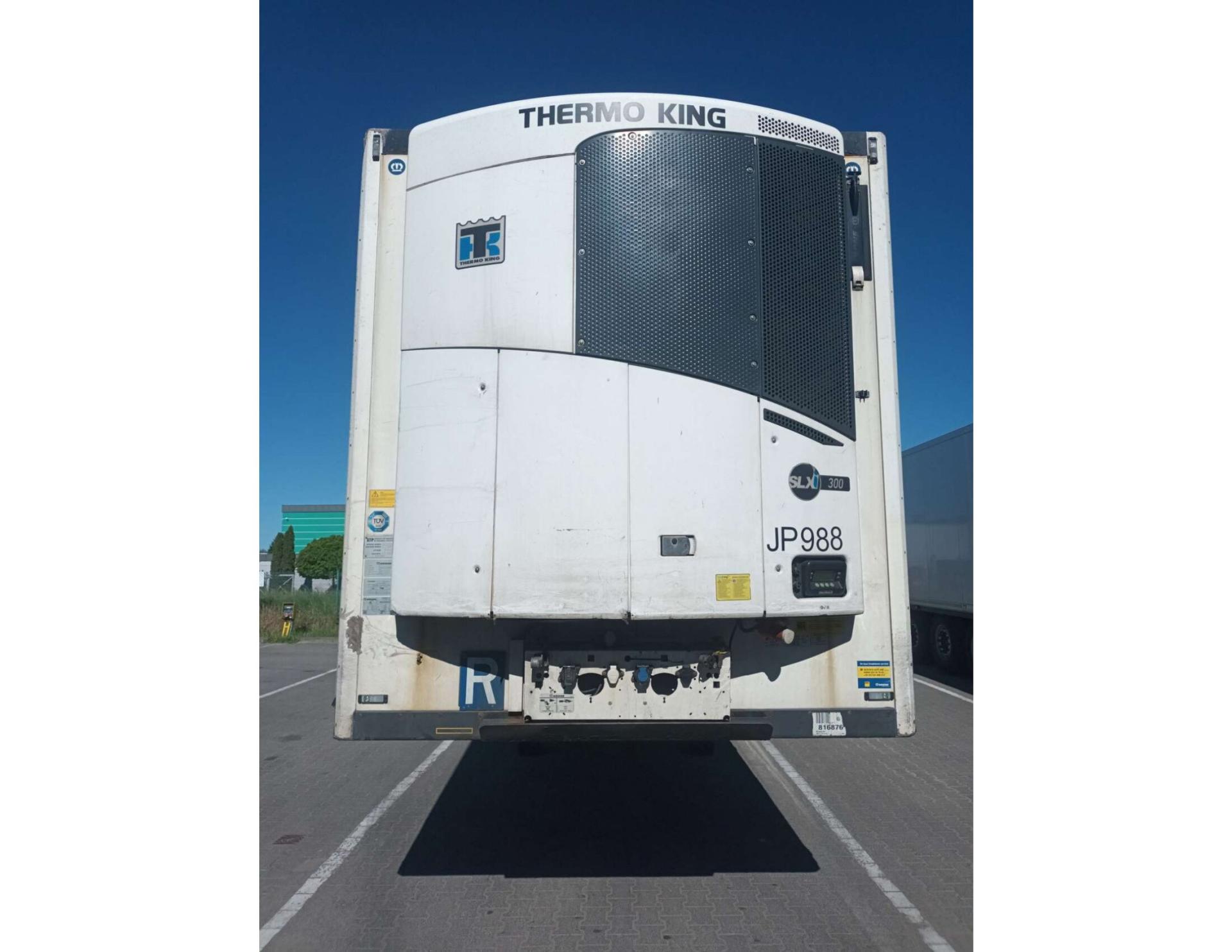 a04e95fbc6ad062eee94f75bf2b22256 2018 Krone SDR Double Deck Cool Liner FP60 ThermoKing SLXi 300 Lifting Axle