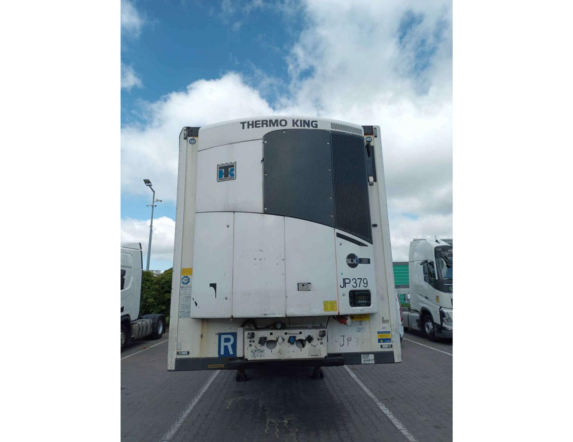 e2981a6ecc875519afd7cb507429428b 2018 Krone SDR Double Deck Cool Liner FP60 ThermoKing SLXi 300 Lifting Axle
