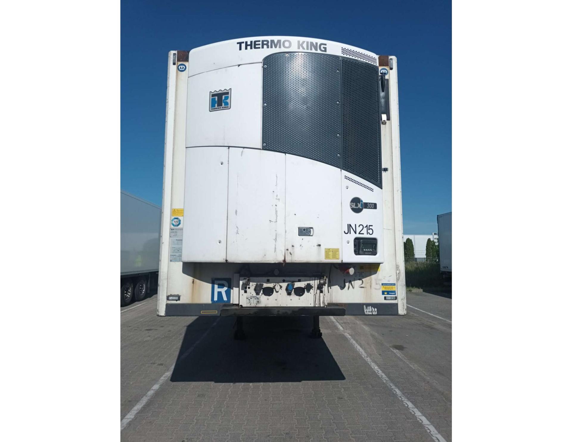 679f3f355ceb58b43de63711565acffb 2018 Krone SDR Double Deck Cool Liner FP60 ThermoKing SLXi 300 Lifting Axle
