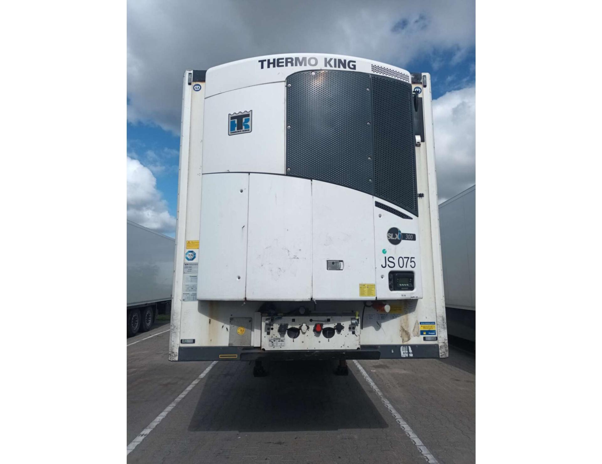 d406e405224a129b1b4aaec096073f90 2018 Krone SDR Double Deck Cool Liner FP60 ThermoKing SLXi 300 Lifting Axle