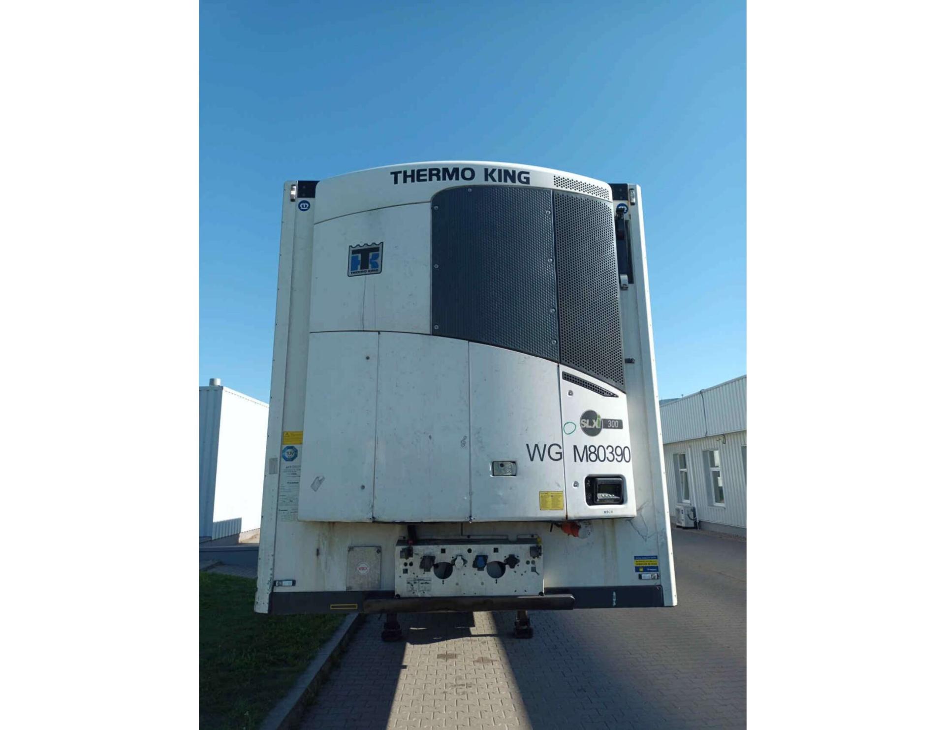 2ca5c90bba8968b22d15b9285831fe52 2020 Krone SDR Double Deck Cool Liner FP 60 ThermoKing SLXi 300 Lifting Axle